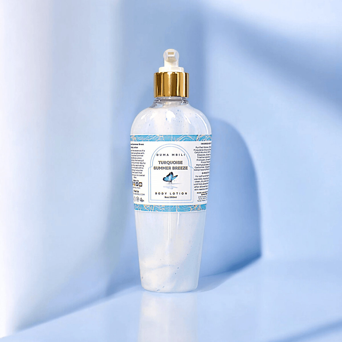 NUVIQUE BEAUTY Turquoise Summer Breeze Body Lotion
