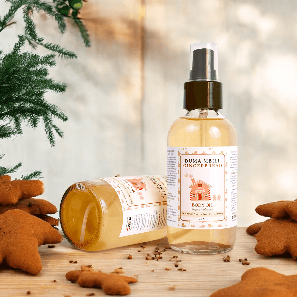 NUVIQUE BEAUTY Gingerbread Body Oil