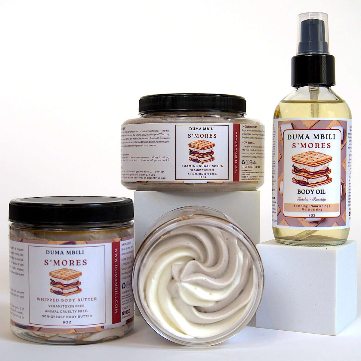 NUVIQUE BEAUTY S’mores Body Care Bundle