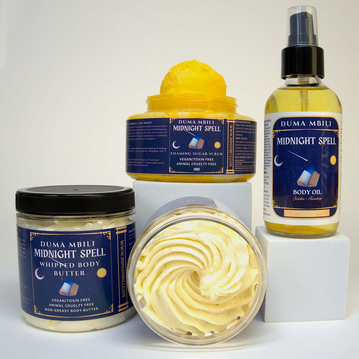 NUVIQUE BEAUTY Midnight Spell Body Care Bundle