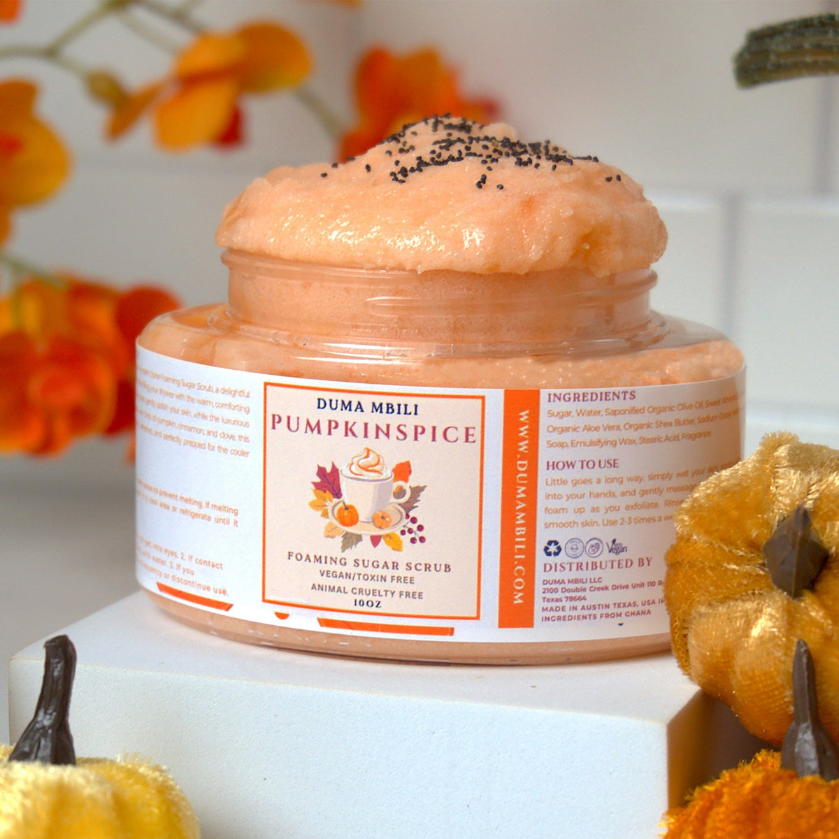 exfoliating body scrub by Nuvique Beauty