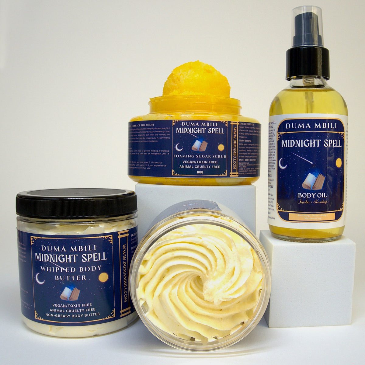 body care bundle by Nuvique Beauty